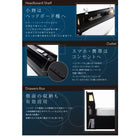 収納ベッド クイーン SS×2 フランスベッド マルチラススーパースプリングマットレス付 ベッド 収納付 大容量 収納ボックス