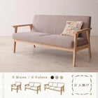 木肘北欧ソファ ソファー 3人掛け