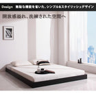 シンプル・フロアベッド プレミアムポケットコイル セミダブル