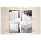 高級レザー・大型ベッド クイーン Q×1) ベッドフレームのみ