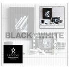 収納ベッド クイーン Q×1) 棚 コンセント付 国産カバーポケットコイルマットレス付き