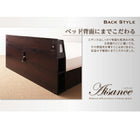 収納ベッド クイーン Q×1) 大型サイズ プレミアムポケットコイルマットレス付き