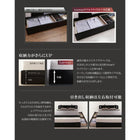 収納ベッド キング SS+S フランスベッド マルチラススーパースプリングマットレス付 キングサイズ