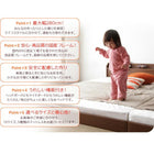 連結ベッド セミシングル 棚 照明付き連結ベッド ベッドフレームのみ