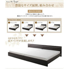 デザインベッド ワイドK180 ずっと使えるロングライフ 国産ボンネルコイルマットレス付き