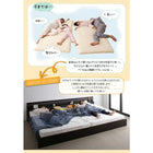 連結ベッド ワイドK200 分割できる 天然ラテックス入り国産ポケットコイルマットレス付き