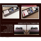 収納ベッド クイーン Q×1 大型サイズ ベッドフレームのみ