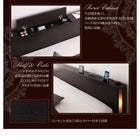 収納ベッド クイーン Q×1 大型サイズ プレミアムポケットコイルマットレス付き