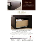 チェストベッド クイーン Q×1) 大型サイズ スタンダードポケットコイルマットレス付 大型サイズ スタンダードポケットコイルマットレス付き