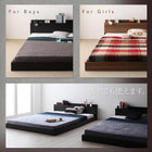 フロアベッド ワイドK280 大型モダン ベッドフレームのみ