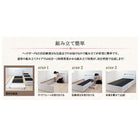 チェストベッド シングル 棚 コンセント付きショート丈 スタンダードボンネルコイルマットレス付き ショート丈