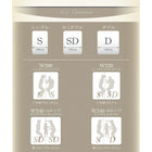 デザインベッド シングル 家族で寝られるホテル風モダン 国産ボンネルコイルマットレス付き