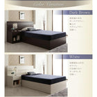 デザインベッド ワイドK200 家族で寝られるホテル風モダン 国産ポケットコイルマットレス付き