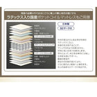 デザインベッド ワイドK240 S+D 家族で寝られるホテル風モダン 国産ポケットコイルマットレス付き