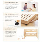 専用別売品 60cm 棚 3段ベッド ロータイプ収納式用