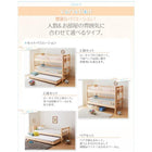 82cm棚 専用別売品 3段ベッド ロータイプ収納式用