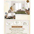 フロアベッド セミシングル ショート丈棚 コンセント付き スタンダードポケットコイルマットレス付き ショート丈