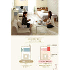 収納ベッド セミシングル ショート丈 棚 コンセント付き スタンダードポケットコイルマットレス付き ショート丈