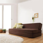 1台2役で便利!ポケットコイルで快適快眠!どこでも置ける フリーレイアウト ソファマットレス ポケットコイルマットレス:ハード付き ダブル