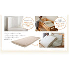 マットレス 薄型・軽量・高通気 ジュニア ポケットコイル セミシングル レギュラー丈