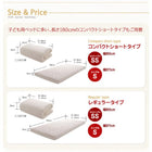 マットレス 抗菌・薄型・軽量 ジュニア 国産ポケットコイル セミシングル レギュラー丈