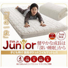 マットレス 抗菌・薄型・軽量 ジュニア 国産ポケットコイル シングル レギュラー丈