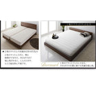 デザインベッド クイーン Q×1) モダン ベッドフレームのみ