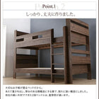 ワイドキングサイズベッド ベッドフレームのみ ワイドK200 2段ベッドにもなる