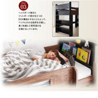 ベッドフレームのみ シングル 棚 コンセント付きシステムロフトベッド