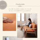 ソファ 2人掛け ワンルームに置ける!コンパクト 木肘