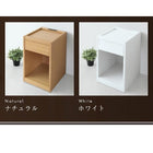 ナイトテーブル テーブル コンセント収納付き コンパクト W30