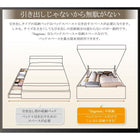 畳ベッド 跳ね上げ セミダブル 美草・日本製 ベッド 深さラージ お客様組立