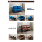 ソファ 2.5人掛け ヴィンテージ スチール