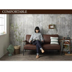 ソファ 2.5人掛け ヴィンテージ スチール