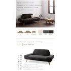 ソファー ローソファ 2人掛け おしゃれ モダンデザイン ソファ