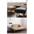 ローソファ 3人掛け カバーリングモダンデザイン