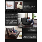 ソファ レザー 1人掛け ハイバック コイルソファ