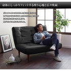 ソファ レザー 1人掛け ハイバック コイルソファ