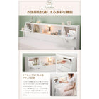 ベッドフレームのみ セミダブル チェストベッド 収納付