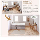 ダブルベッド チェストベッド 収納付 国産ボンネルコイル