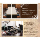 ダブルベッド 収納 ベット チェストベッド 国産ボンネルコイル