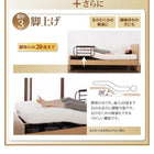 介護ベッド 電動ベッド 2モーター ポケットコイルマットレス お客様組立