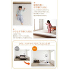 連結ベッド ワイド 国産ボンネルコイルマットレスハード付き ワイドK210 ロング丈