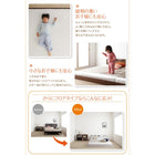 連結ベッド ワイド 国産ボンネルコイルマットレスハード付き ワイドK260(SD+D) ロング丈