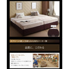 セミダブル ダブルクッションベッド 日本製 ホテル仕様 ダブルクッションベッド ベッドフレームのみ