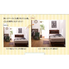 ベット シングル すのこ ボンネルコイルマットレスレギュラー付き