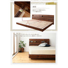 すのこ ファミリーベッド ワイドK240 SD×2 デザイン スタンダードポケットコイルマットレス付き