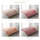 新20色羽根掛布団 ダブル