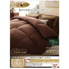 羽毛掛布団 単品 日本製 ウクライナ産ロイヤルゴールドラベル グースダウン93% クイーン