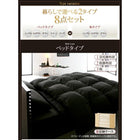 羽毛布団 キング10点セット ポーランド産グースダウン93% プレミアムゴールドラベルベッドタイプ